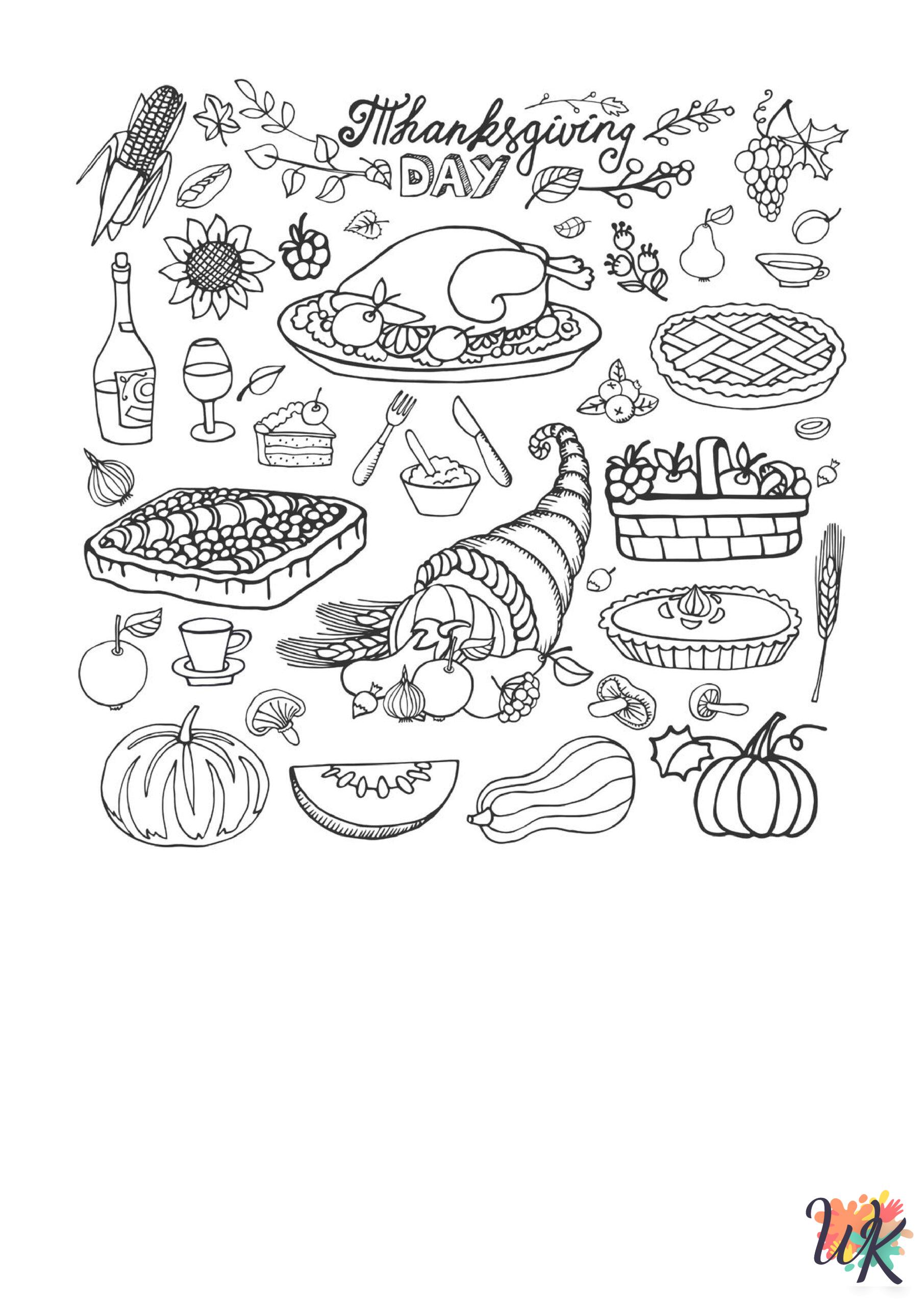 Thanksgiving Coloring Pages 5