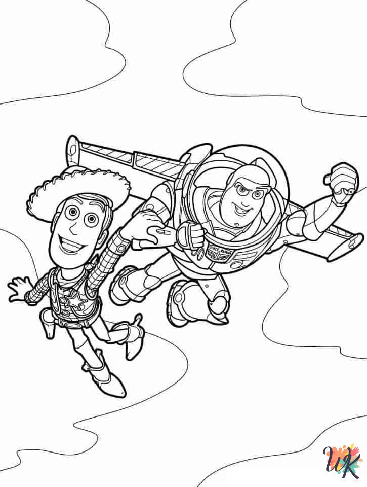 easy Toy Story coloring pages
