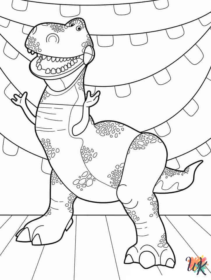 Toy Story themed coloring pages