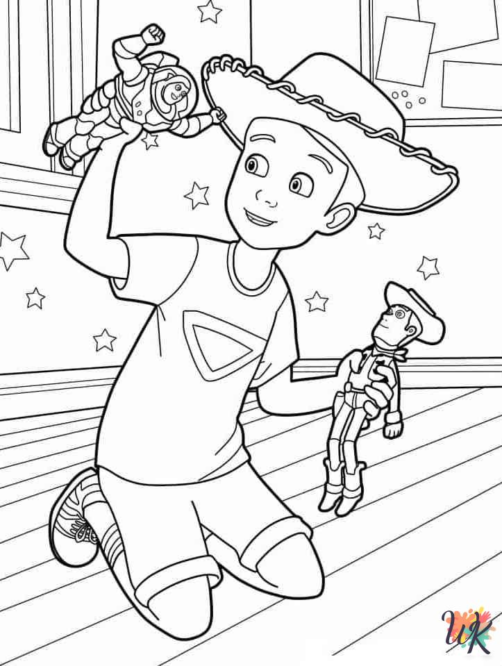 free Toy Story printable coloring pages