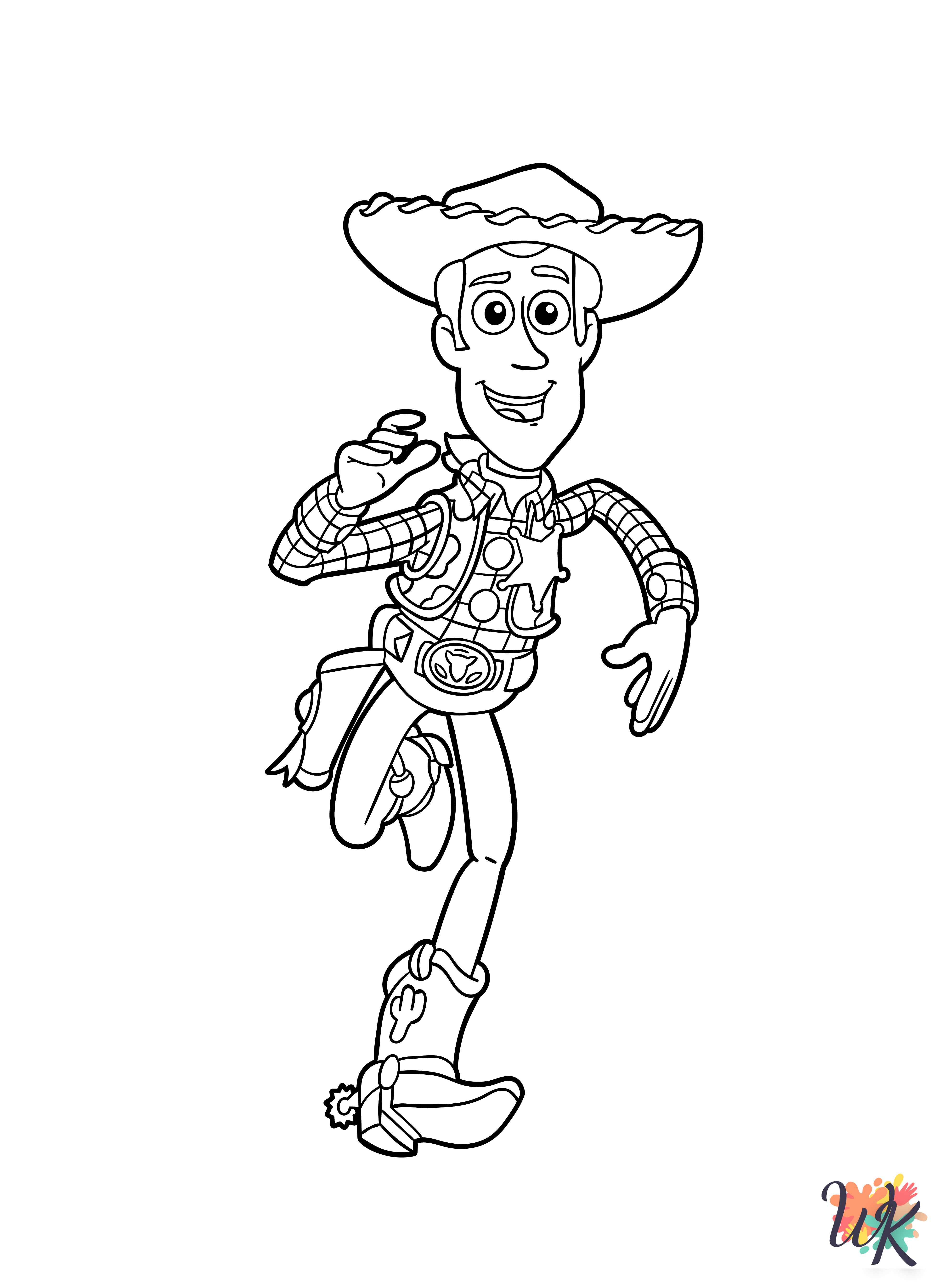 fun Toy Story coloring pages