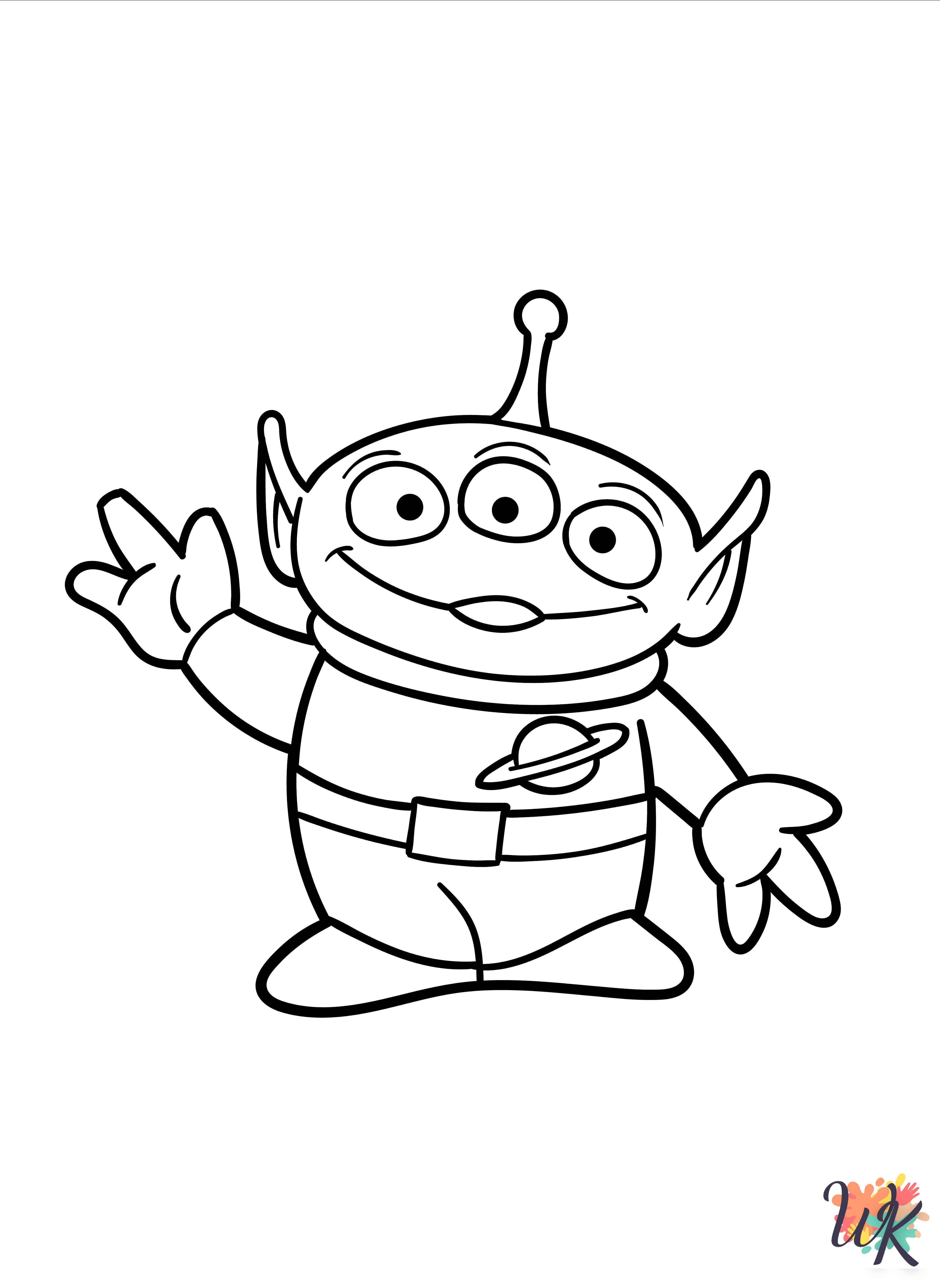 coloring pages for Toy Story