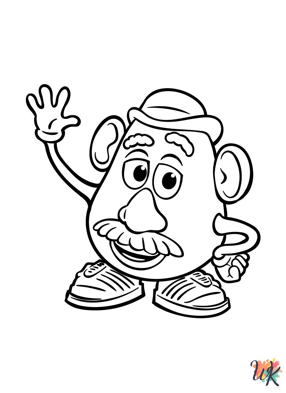 Toy Story coloring pages easy