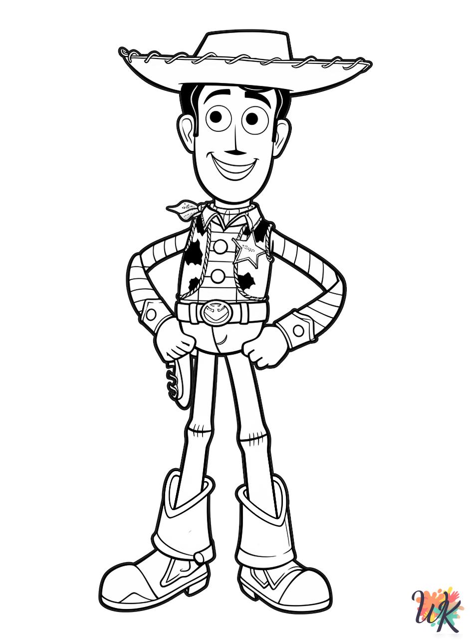 free coloring Toy Story pages