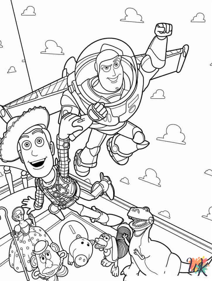 Toy Story coloring pages printable free