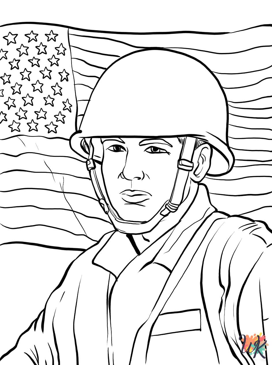 printable Veterans Day coloring pages