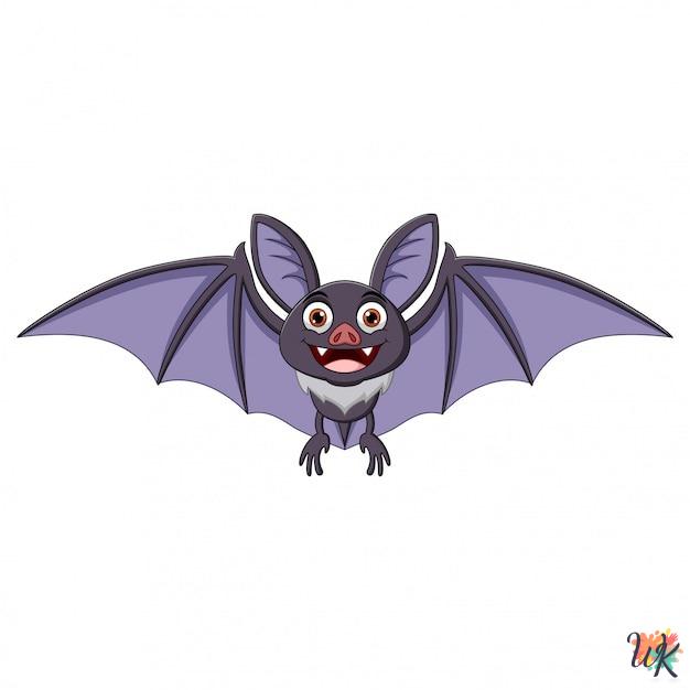 Bat coloring pages 1 Bat coloring pages