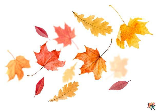 Fall Leaves coloring pages