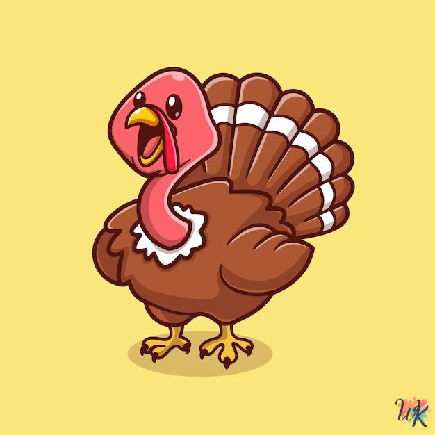 22 Turkey coloring pages