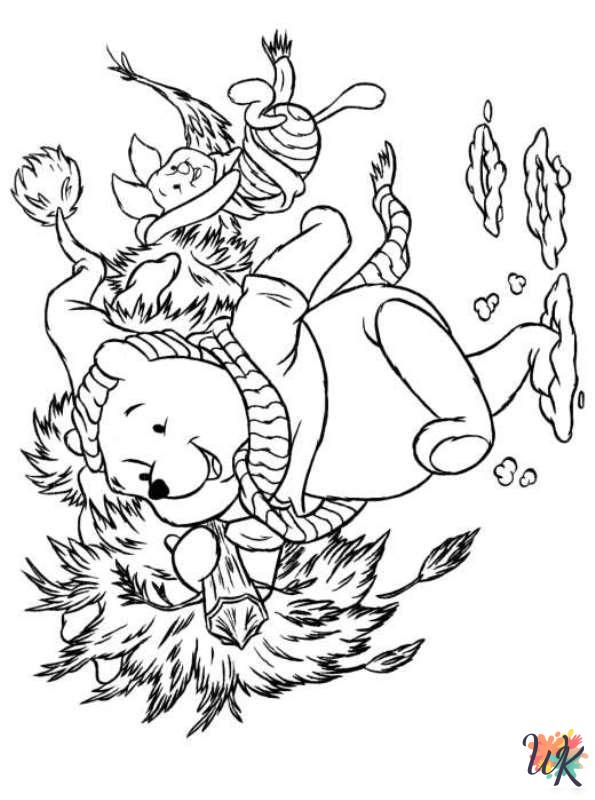 free Christmas Disney coloring pages