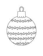 31 Christmas Ornament Coloring Pages - Get Creative With Your Kids