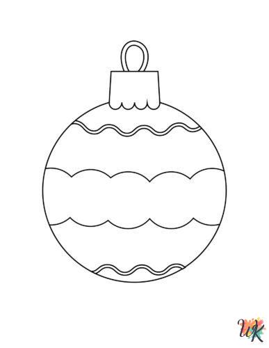 Christmas Ornament coloring pages grinch