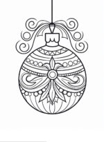 31 Christmas Ornament Coloring Pages - Get Creative With Your Kids
