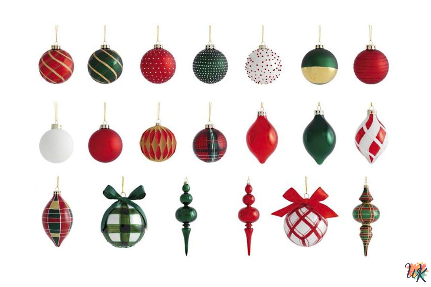 Christmas Ornament coloring pages 1 Christmas Ornament coloring pages