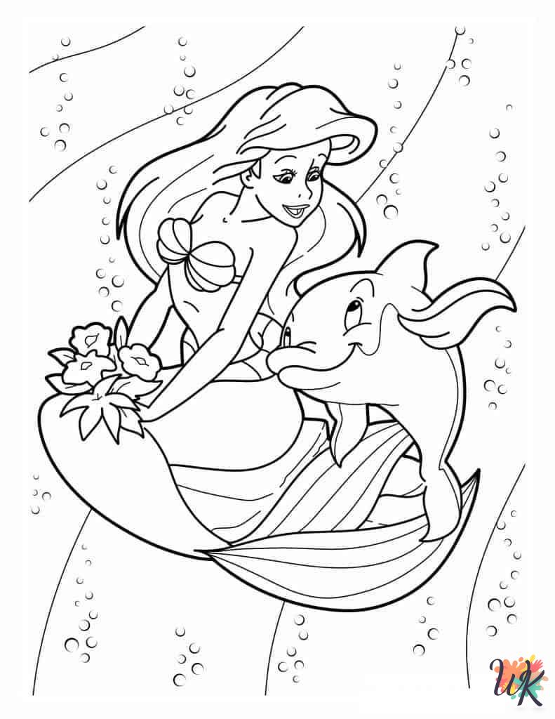 free adult Dolphin coloring pages