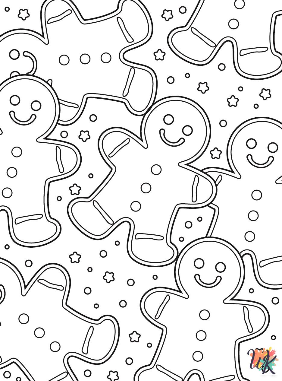 coloring pages Gingerbread