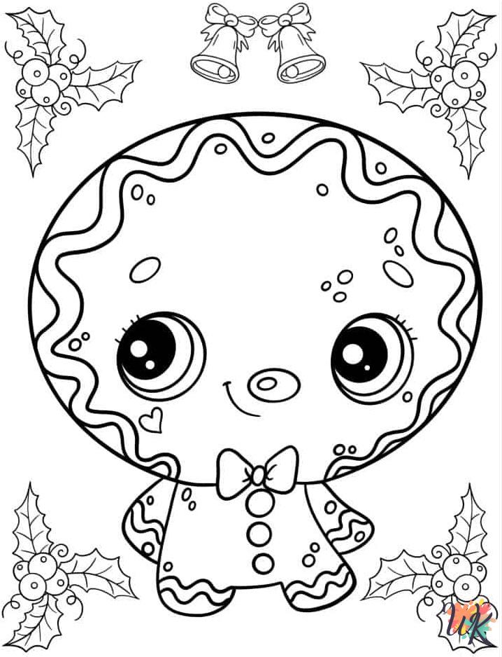 grinch Gingerbread coloring pages
