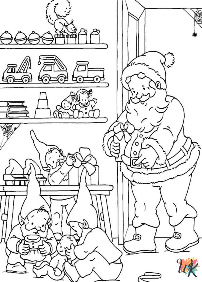 free Gnome coloring pages pdf