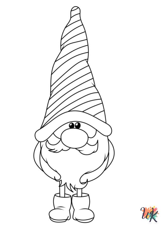 cute coloring pages Gnome