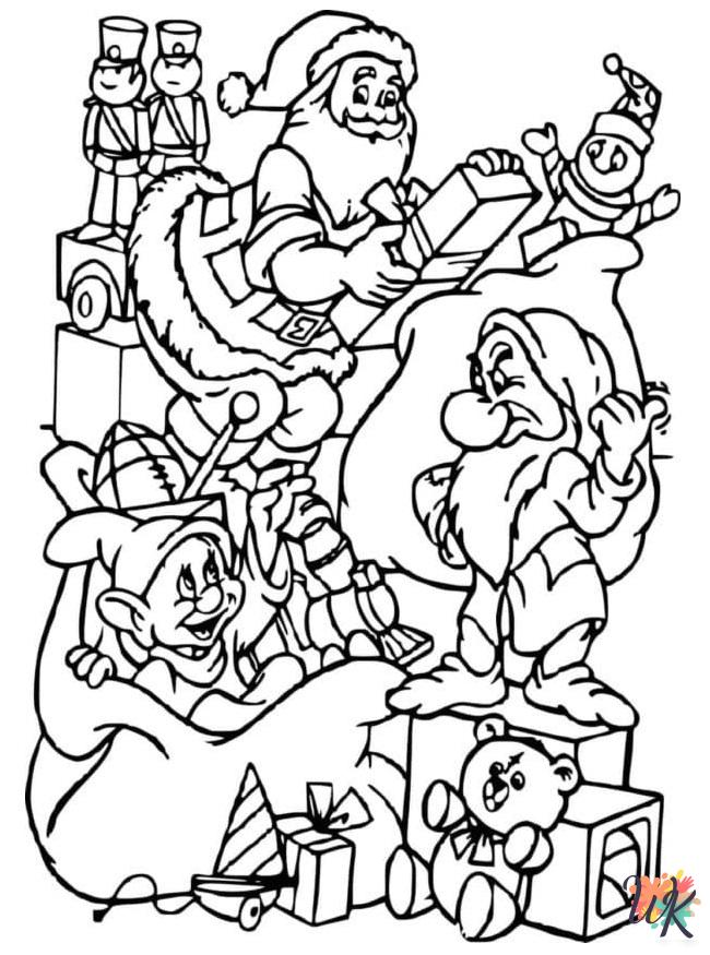 kawaii cute Gnome coloring pages