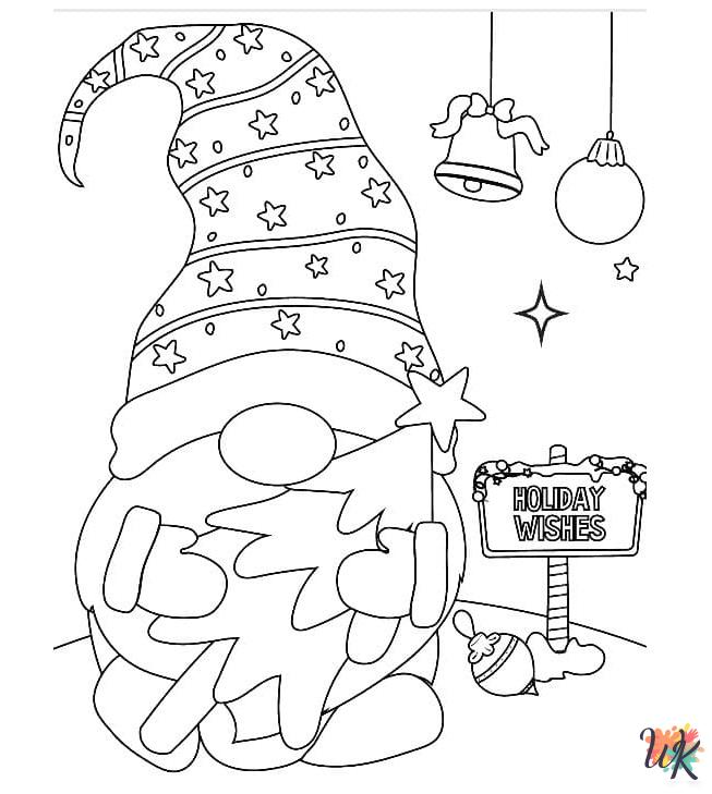 coloring pages for kids Gnome