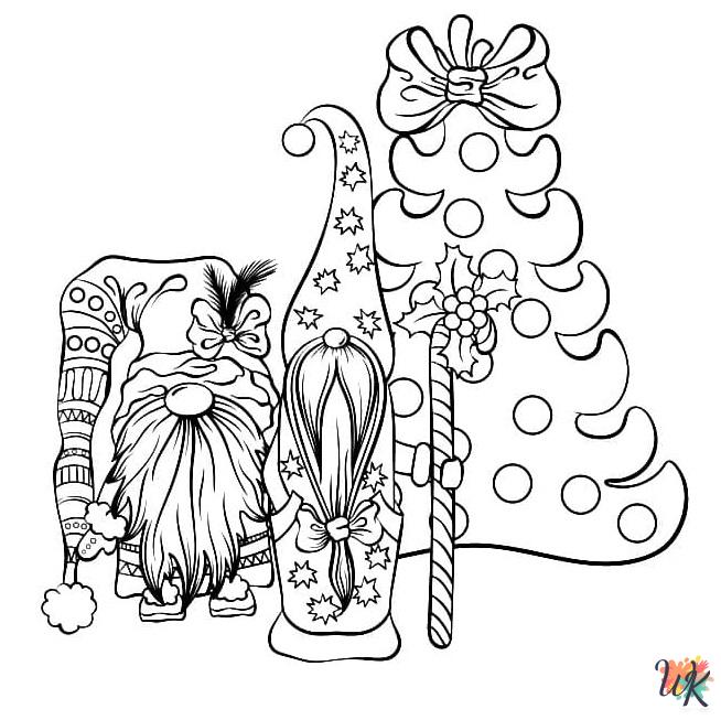 coloring pages Gnome