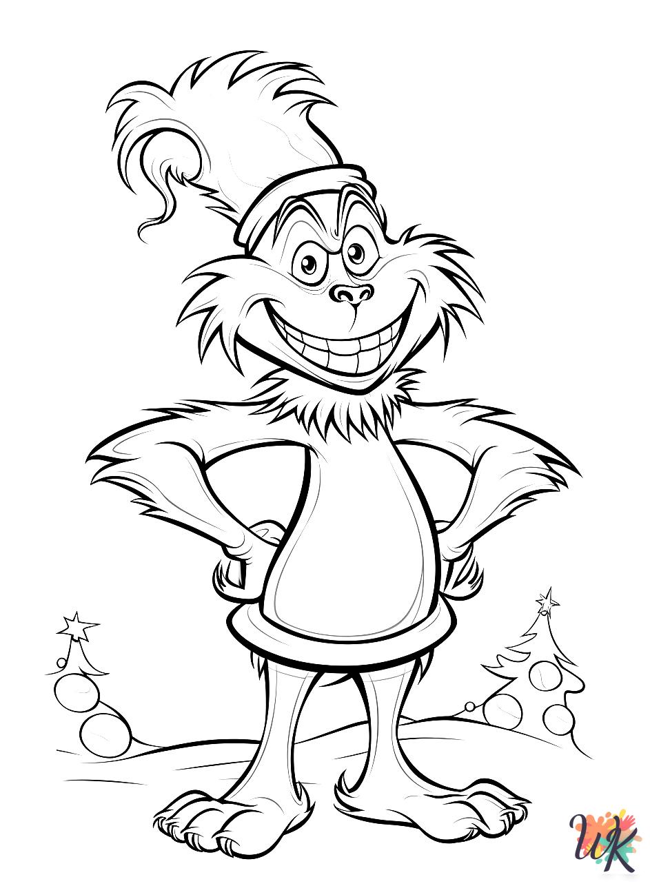 coloring pages Grinch