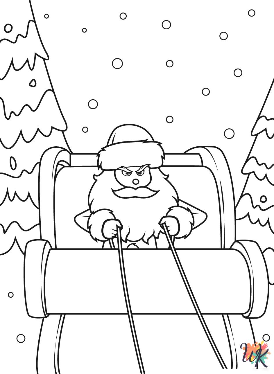 free printable coloring pages Grinch