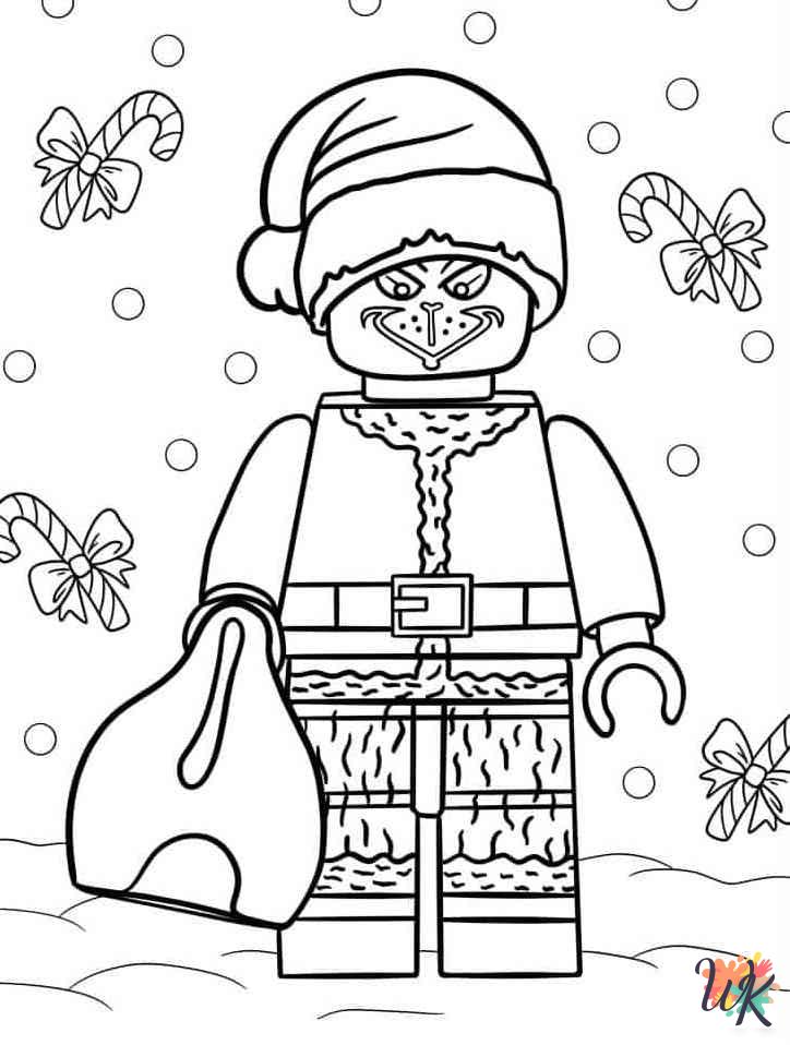 free Grinch printable coloring pages