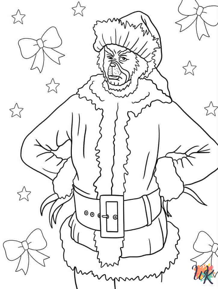 coloring pages Grinch