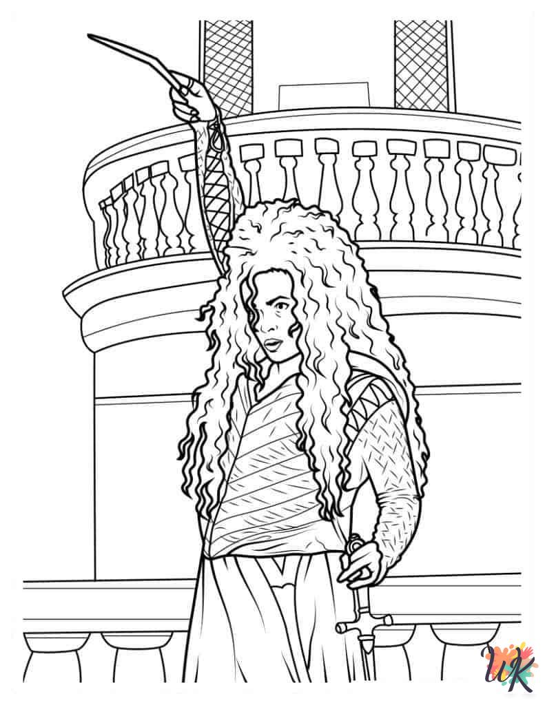 free Harry Potter printable coloring pages