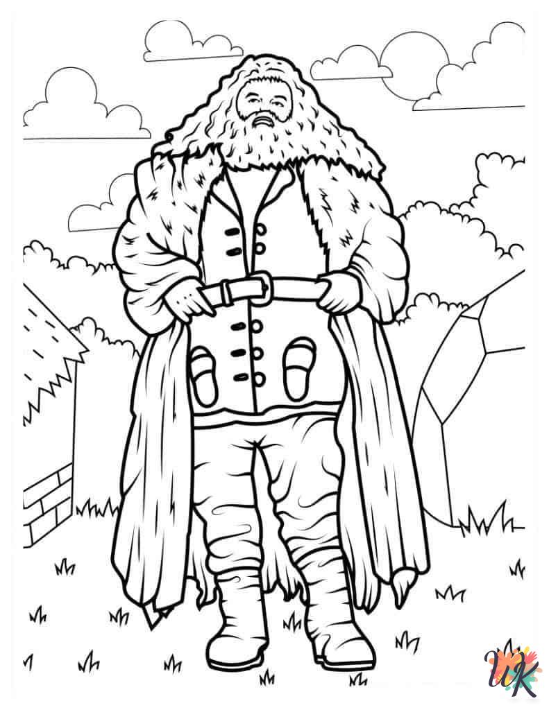 Harry Potter coloring pages free