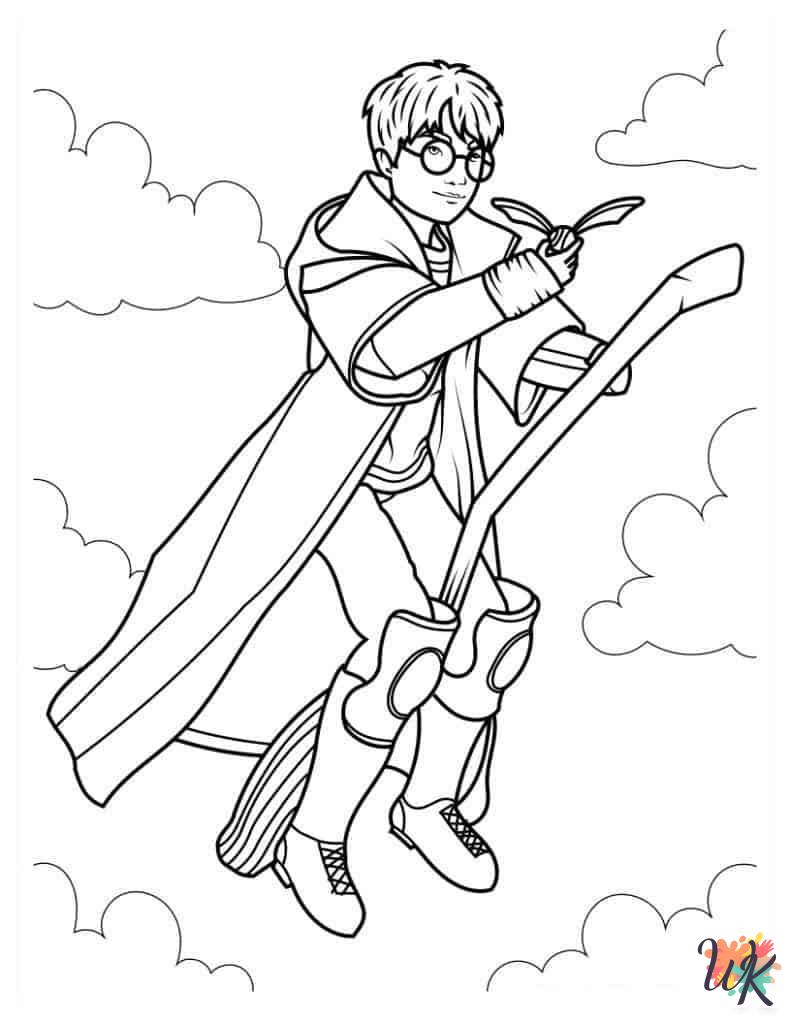 Harry Potter coloring pages pdf