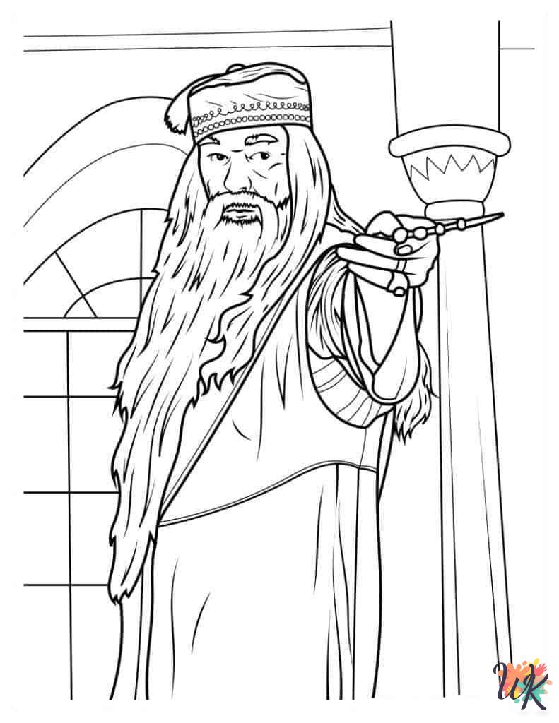 Harry Potter printable coloring pages