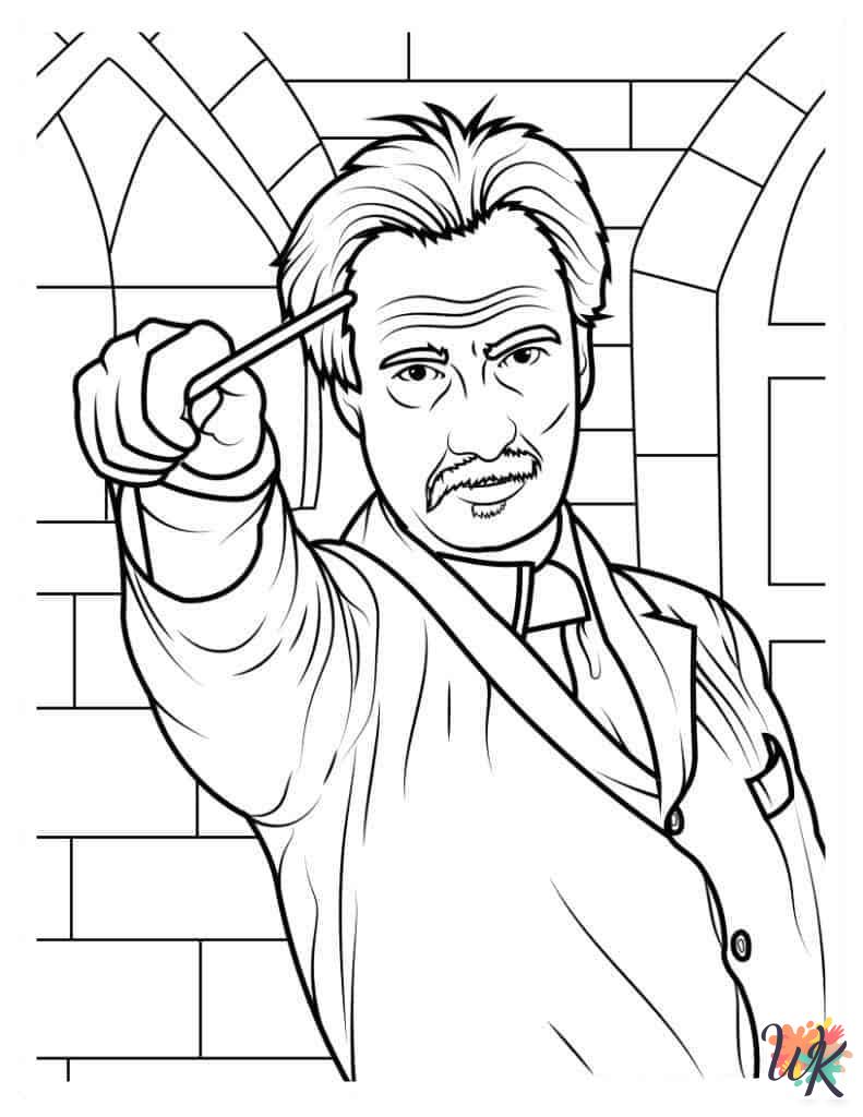 coloring pages Harry Potter