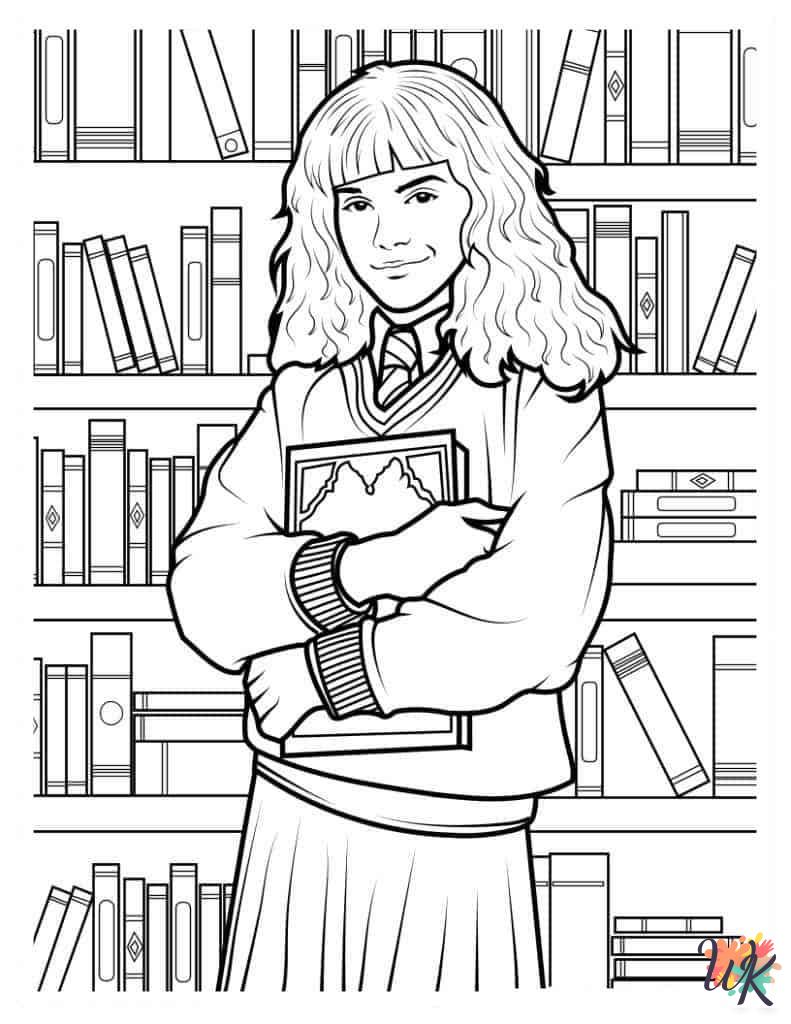 Harry Potter coloring pages to print