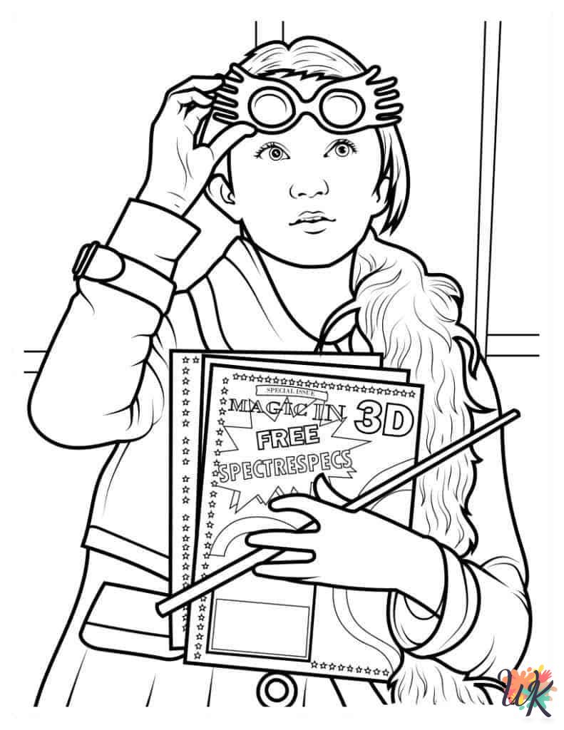 free Harry Potter coloring pages printable