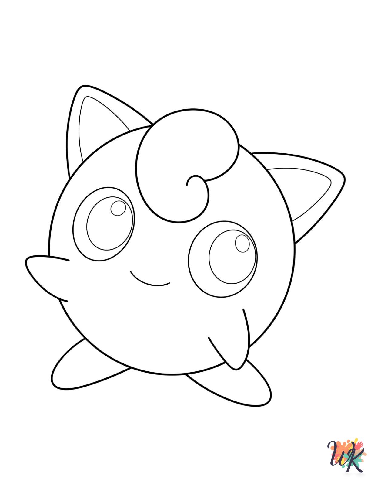printable coloring pages Jigglypuff