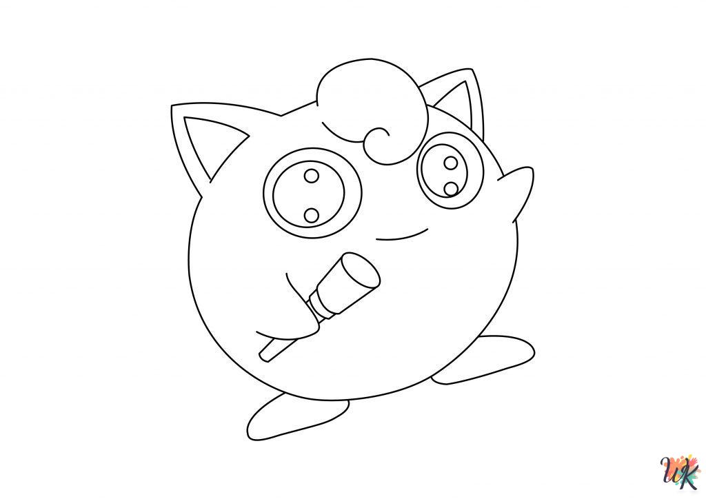 cute Jigglypuff coloring pages