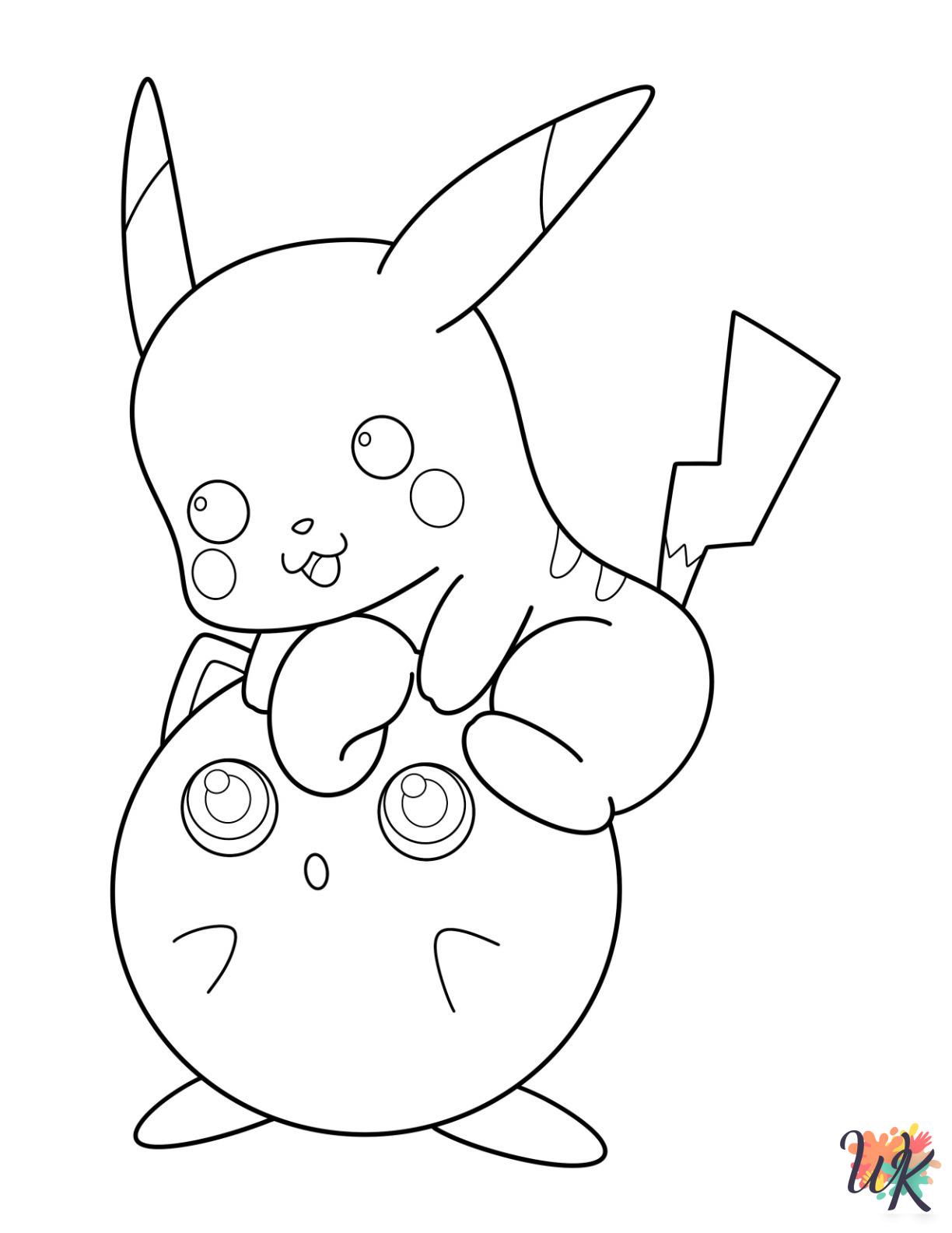 coloring pages for kids Jigglypuff