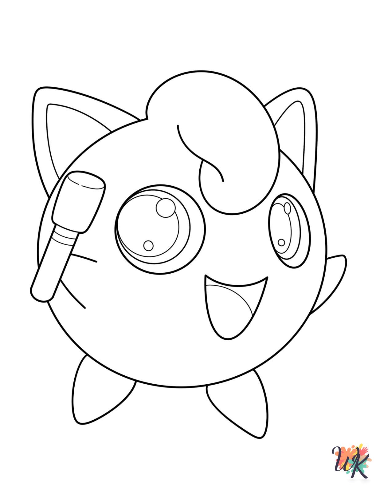 coloring pages printable Jigglypuff