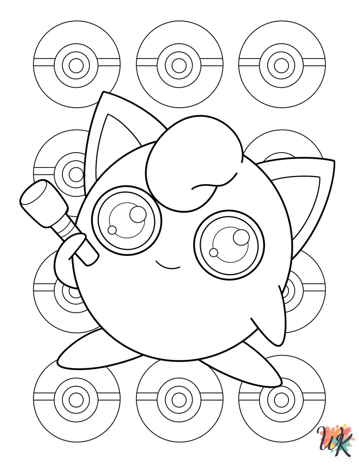 coloring pages for Jigglypuff
