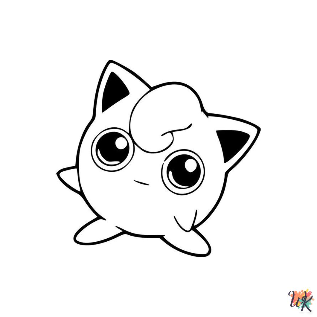free printable coloring pages Jigglypuff