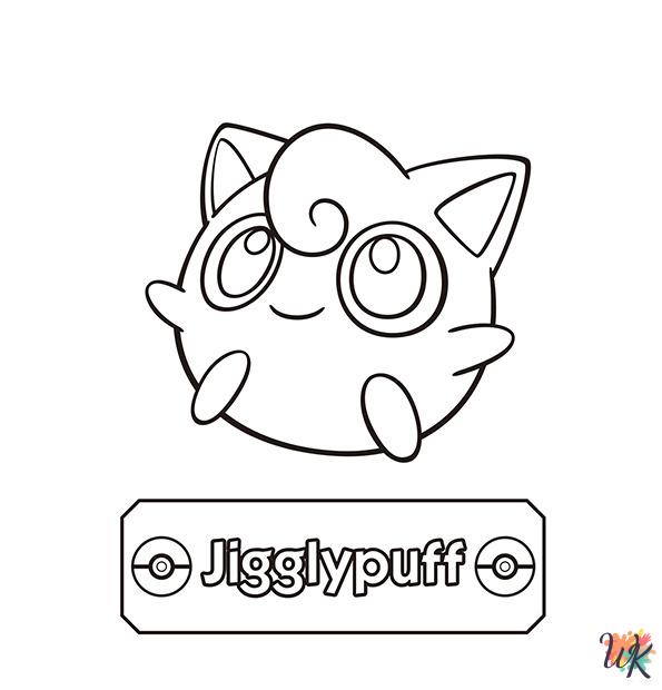 cute coloring pages Jigglypuff