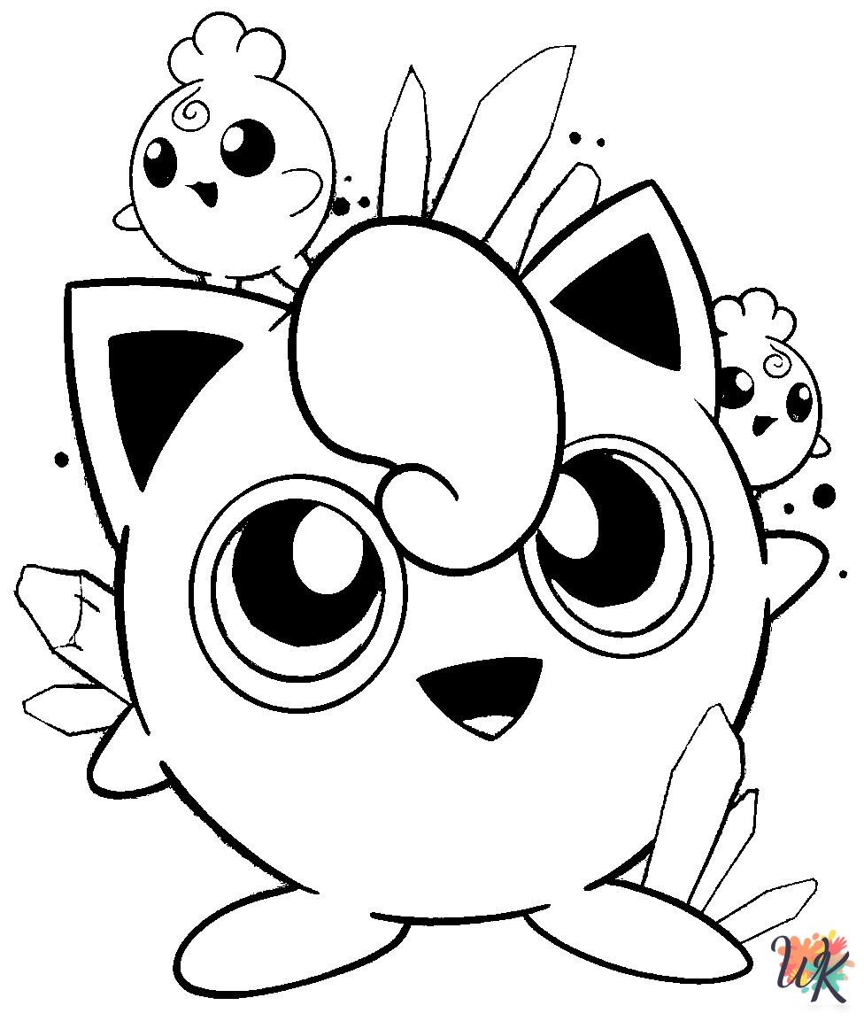 cute coloring pages Jigglypuff