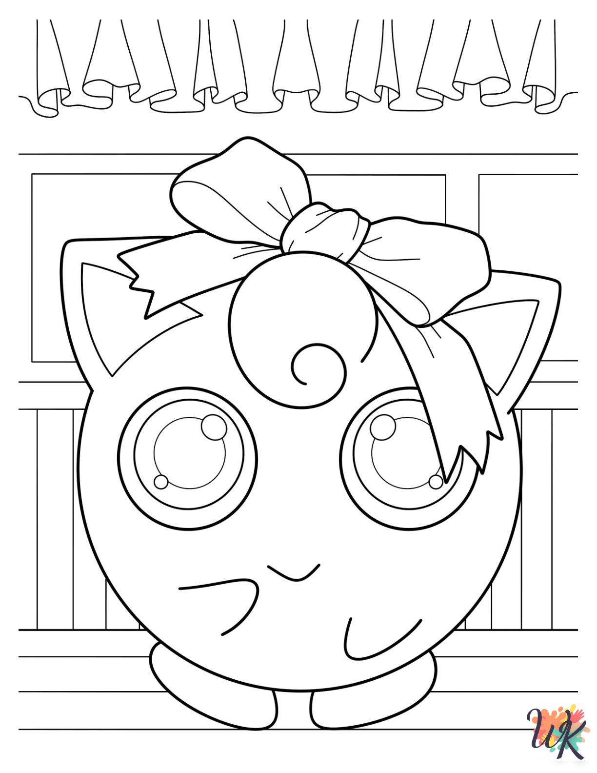 grinch Jigglypuff coloring pages