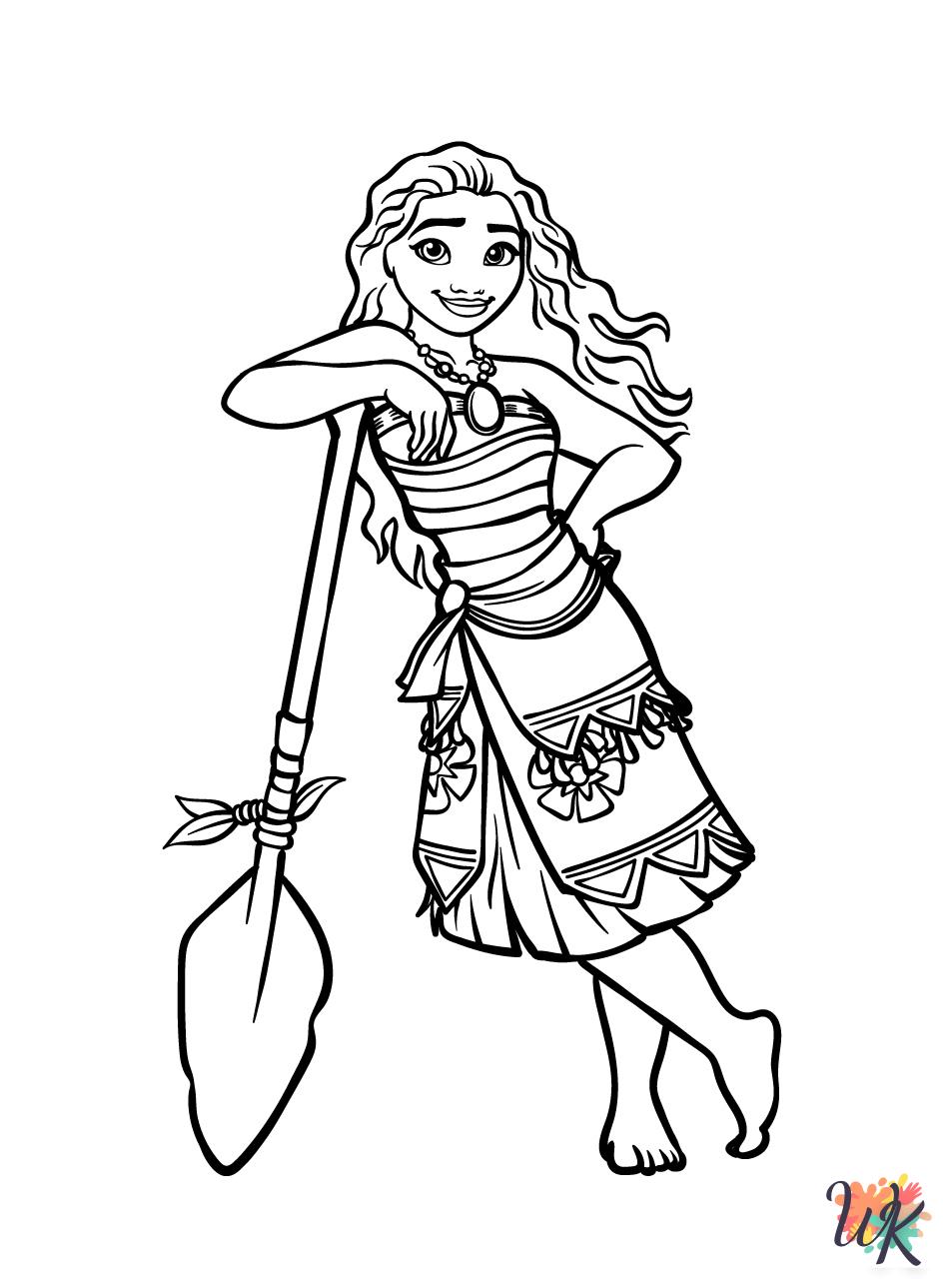 printable coloring pages Moana