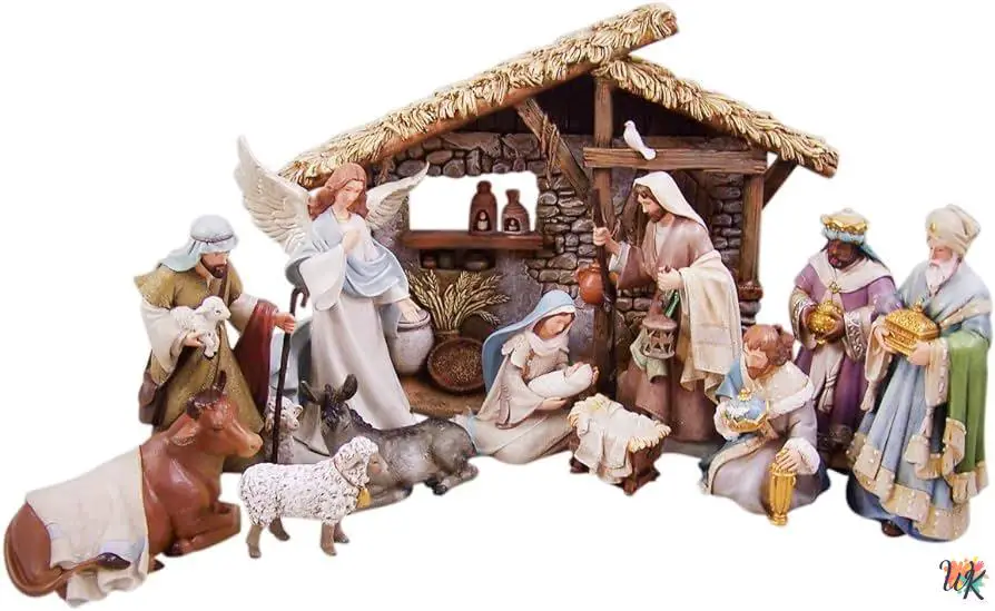 Nativity coloring pages 1 Nativity coloring pages