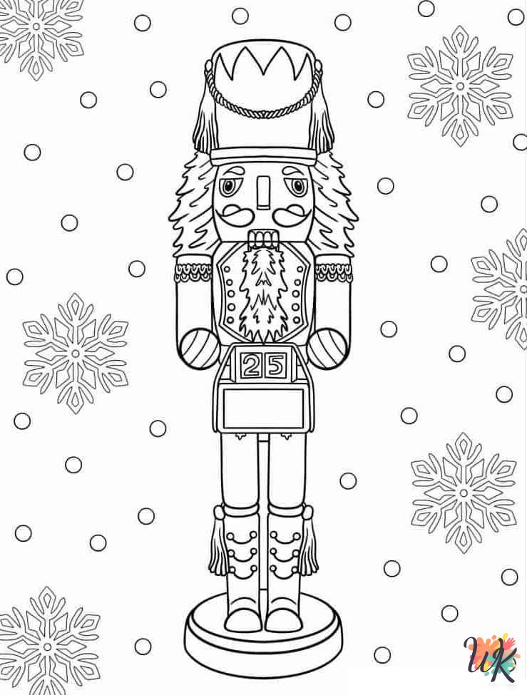 Nutcracker printable coloring pages