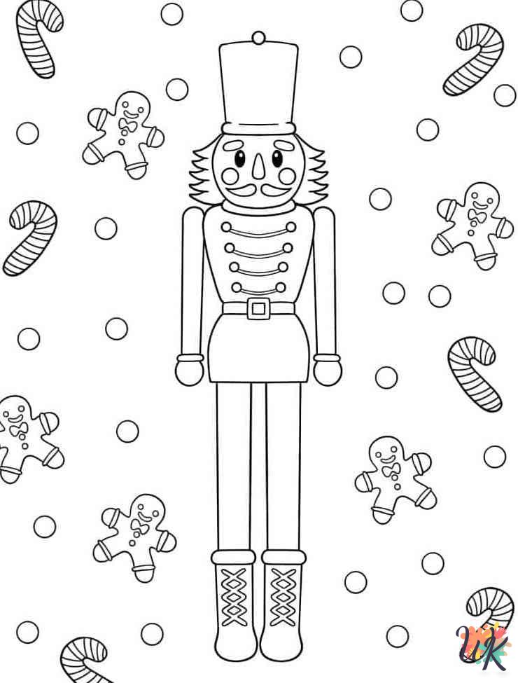 Nutcracker coloring pages for adults